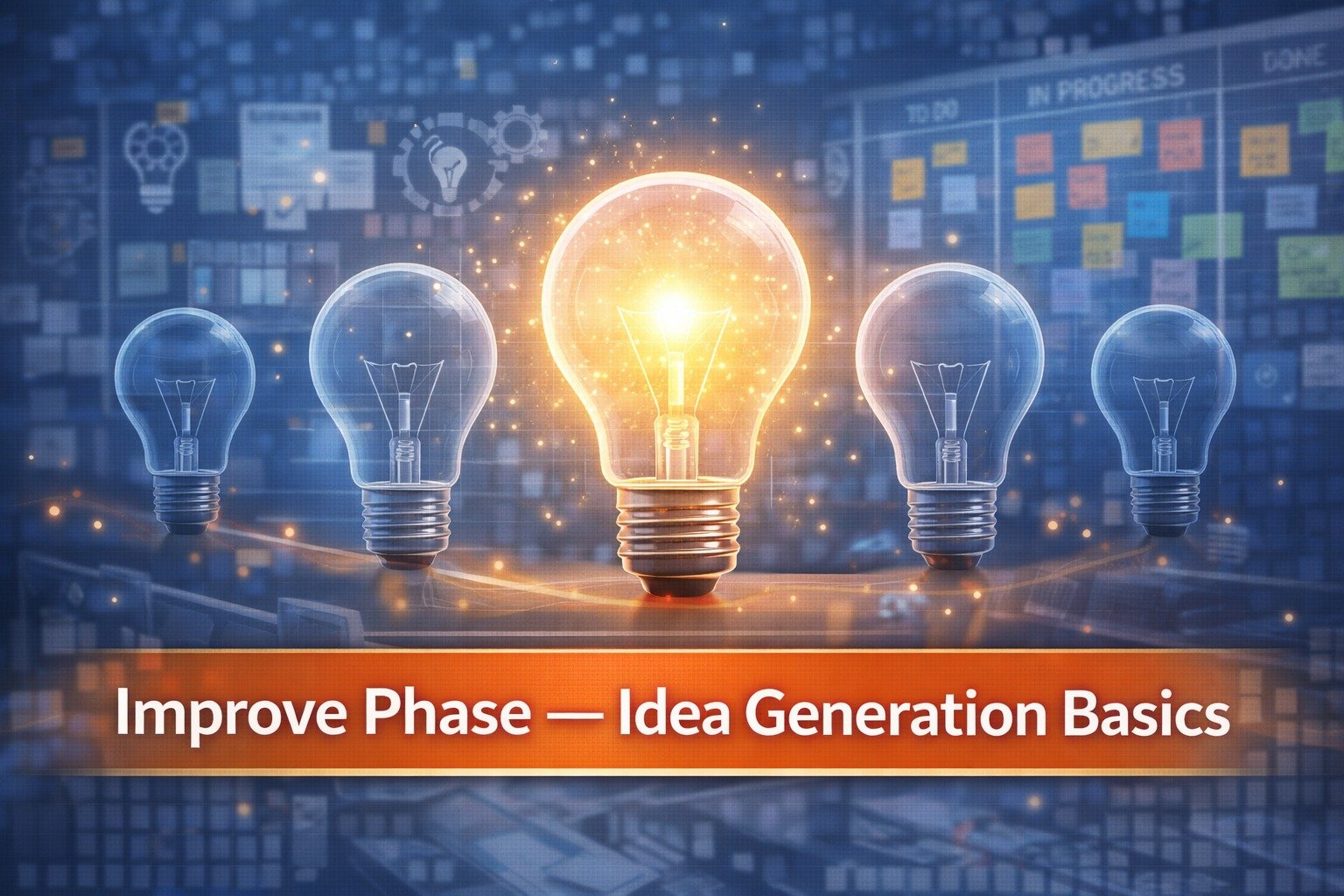 Improve Phase &ndash; Idea Generation Basics
&nbsp;
