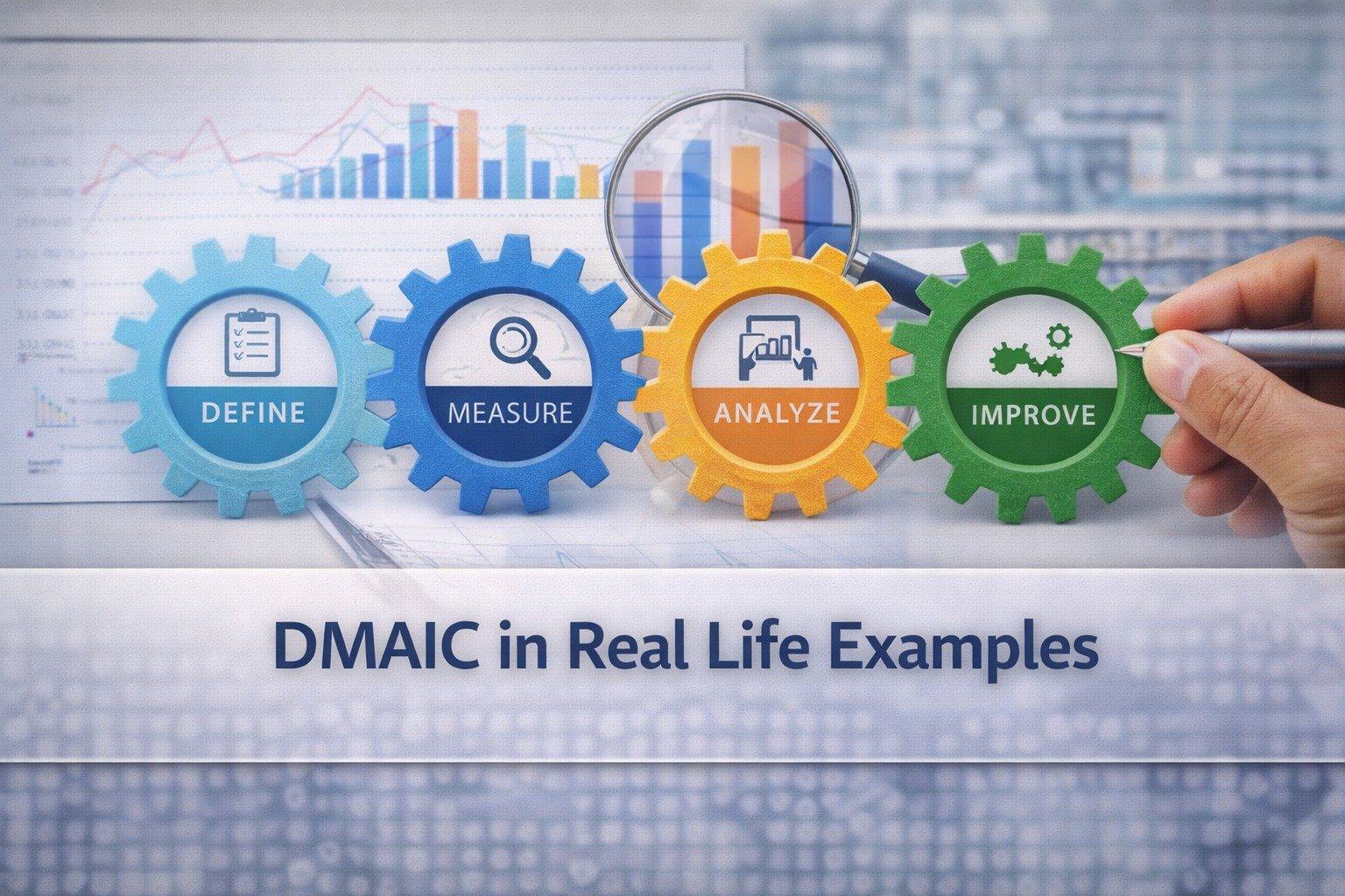 DMAIC in Real Life Examples
&nbsp;